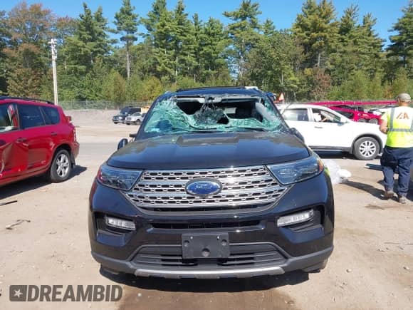 2023 Ford Explorer Limited z VIN 1FMSK8FH8PGA53797, wystawiony jako IAAI lot #43237607 z przebiegiem 39 987 mil mil oraz . Historia ofert i sprzedaży dostępna na DreamBid. Obrazek 12.