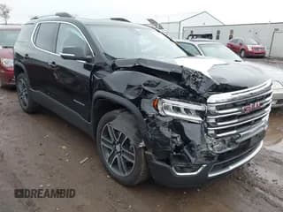 ✅ 2023 GMC Acadia SLT • VIN: 1GKKNMLS1PZ222281 • Lot: 43660865. Listed on IAAI with 46,873 mi. Free auction sales archive from the USA and detailed vehicle history report at DreamBid. Image 1.