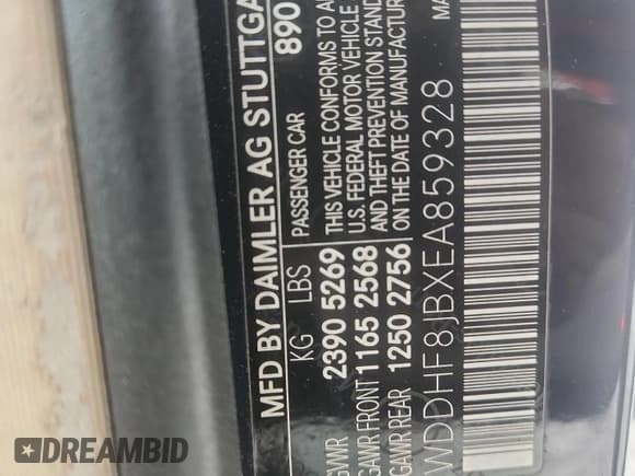 ✅ 2014 Mercedes-Benz E 350 Sport • VIN: WDDHF8JBXEA859328 • Lot: 84774275. Wystawiony na Copart z przebiegiem 88 571 mil. Bezpłatny archiwum sprzedaży aukcyjnych z USA i szczegółowy raport historii pojazdu na DreamBid. Zdjęcie 12.