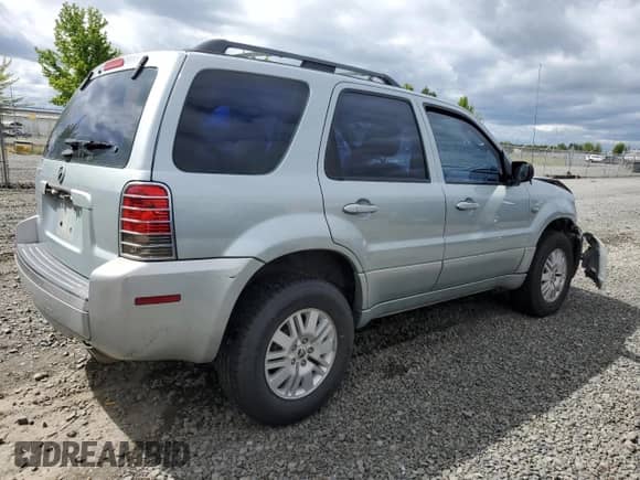 2006 Mercury Mariner Convenience z VIN 4M2YU56Z26DJ06214, wystawiony jako Copart lot #56704775 z przebiegiem 235 939 mil mil oraz Szkoda całkowita • Salvage title. Historia ofert i sprzedaży dostępna na DreamBid. Obrazek 3.