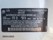 ✅ 2017 BMW 3 Series 330i • VIN: WBA8B9G32HNU52447 • Лот: 90753655. Опубликован ранее на Copart с пробегом 88 473 миль. Бесплатный доступ к архиву аукционных продаж из США и подробный отчёт об истории автомобиля на DreamBid. Изображение 12.