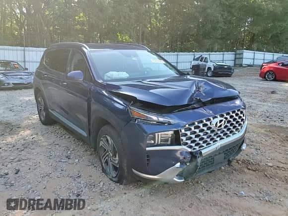 2022 Hyundai Santa Fe SEL with VIN 5NMS24AJ5NH408454, listed as a Copart auction lot 66262695 with 54,842 mi miles and Salvage title. Bid and sale history available at DreamBid. Image 14.