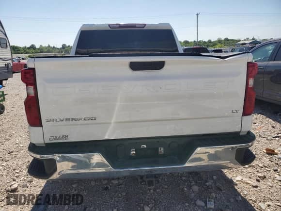 2021 Chevrolet Silverado 1500 LT with VIN 3GCUYDED7MG121011, listed as a Copart auction lot 57147485 with 83,128 mi miles and Salvage title. Bid and sale history available at DreamBid. Image 6.