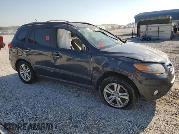 ✅ 2011 Hyundai Santa Fe Limited • VIN: 5XYZK4AG6BG052704 • Lot: 71253434. Listed on Copart with 172,363 mi. Free auction sales archive from the USA and detailed vehicle history report at DreamBid. Image 4.
