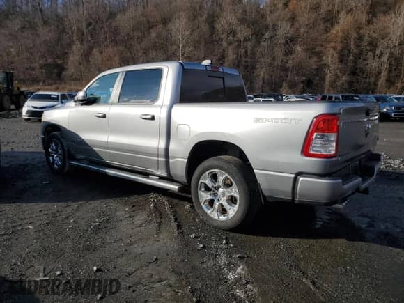 2022 Ram 1500 Lone Star с VIN 1C6RREFM2NN452232, выставлен на аукционе Copart как лот 85490654 с пробегом 3 685 миль миль и Списание • Salvage title. История ставок и продаж доступна на DreamBid. Изображение 2.