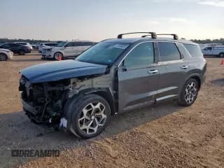 ✅ 2021 Hyundai Palisade Calligraphy • VIN: KM8R7DHE3MU331787 • Лот: 69406605. Опубликован ранее на Copart с пробегом 44 807 миль. Бесплатный доступ к архиву аукционных продаж из США и подробный отчёт об истории автомобиля на DreamBid. Изображение 1.