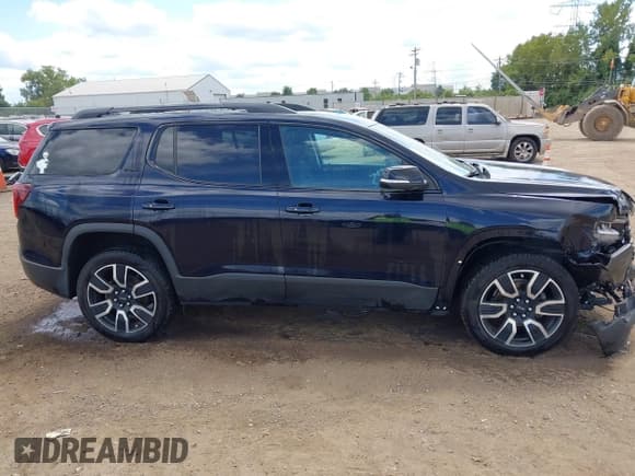 ✅ 2021 GMC Acadia SLE • VIN: 1GKKNKLS7MZ209793 • Lot: 42975388. Listed on IAAI with 85,017 mi. Free auction sales archive from the USA and detailed vehicle history report at DreamBid. Image 14.