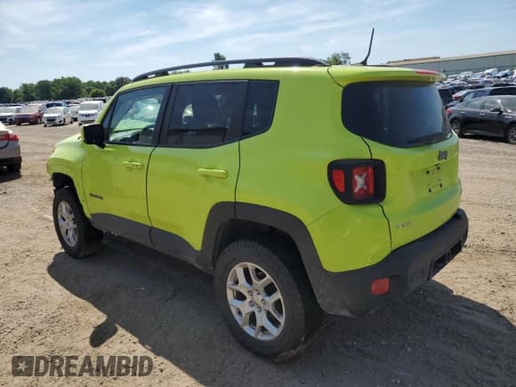 ✅ 2017 Jeep Renegade Latitude • VIN: ZACCJBBB1HPG49932 • Lot: 65425905. Wystawiony na Copart z przebiegiem 67 351 mil. Bezpłatny archiwum sprzedaży aukcyjnych z USA i szczegółowy raport historii pojazdu na DreamBid. Zdjęcie 2.