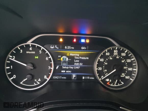 ✅ 2020 Nissan Maxima SV • VIN: 1N4AA6CV3LC362201 • Lot: 87206745. Listed on Copart with 104,217 mi. Free auction sales archive from the USA and detailed vehicle history report at DreamBid. Image 9.