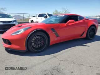 2019 Chevrolet Corvette Grand Sport 2LT with VIN 1G1YY2D7XK5117713, listed as a Copart auction lot 55596555 with 93,057 mi miles and Salvage title. Bid and sale history available at DreamBid. Image 1.