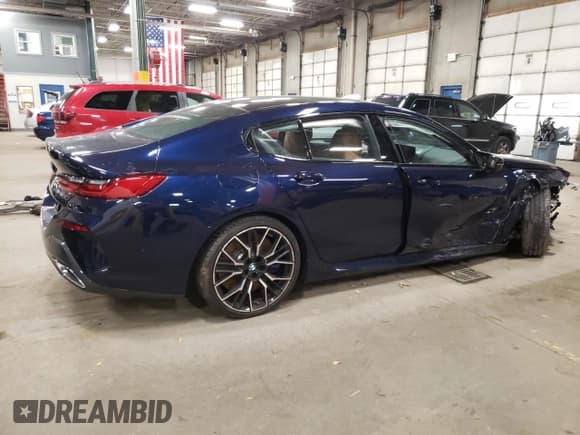 ✅ 2024 BMW 8 Series M850i • VIN: WBAGV8C07RCR46776 • Lot: 80021814. Listed on Copart with 3,772 mi. Free auction sales archive from the USA and detailed vehicle history report at DreamBid. Image 3.