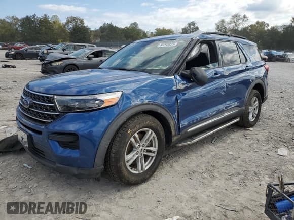 ✅ 2020 Ford Explorer XLT • VIN: 1FMSK8DH2LGB08306 • Lot: 82293925. Listed on Copart with 46,250 mi. Free auction sales archive from the USA and detailed vehicle history report at DreamBid. Image 1.