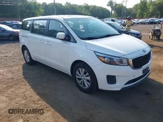 ✅ 2016 Kia Sedona L • VIN: KNDMA5C15G6180681 • Lot: 42993388. Listed on IAAI with 46,909 mi. Free auction sales archive from the USA and detailed vehicle history report at DreamBid. Image 1.