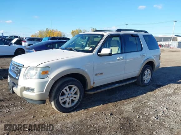 ✅ 2008 Ford Explorer Eddie Bauer • VIN: 1FMEU74E78UA27544 • Lot: 43569229. Wystawiony na IAAI z przebiegiem 111 734 mil. Bezpłatny archiwum sprzedaży aukcyjnych z USA i szczegółowy raport historii pojazdu na DreamBid. Zdjęcie 2.