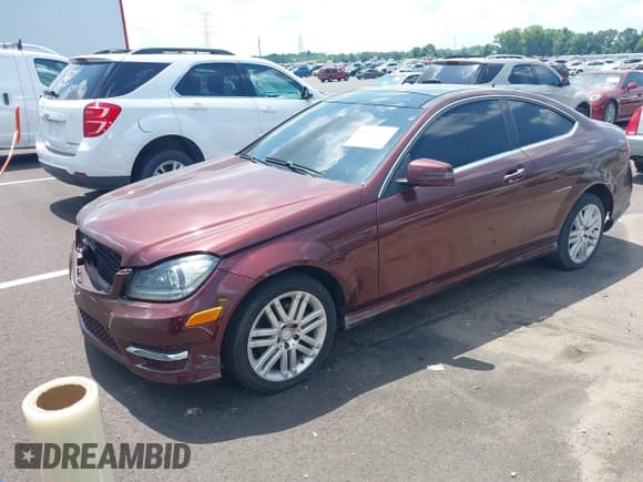 ✅ 2015 Mercedes-Benz C 250 • VIN: WDDGJ4HB5FG355812 • Lot: 42874132. Listed on IAAI with Not provided. Free auction sales archive from the USA and detailed vehicle history report at DreamBid. Image 2.
