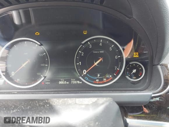 ✅ 2016 BMW 6 Series 640i • VIN: WBA6F1C5XGGT83112 • Lot: 43579177. Listed on IAAI with 73,578 mi. Free auction sales archive from the USA and detailed vehicle history report at DreamBid. Image 7.