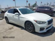 ✅ 2017 Infiniti Q50 Red Sport 400 • VIN: JN1FV7AP7HM851011 • Lot: 42518743. Listed on IAAI with Not provided. Free auction sales archive from the USA and detailed vehicle history report at DreamBid. Image 1.