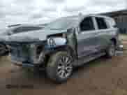 2022 Chevrolet Tahoe RST with VIN 1GNSKRKD7NR243659, listed as a Copart auction lot 82278475 with 50,850 mi miles and Salvage title. Bid and sale history available at DreamBid. Image 1.