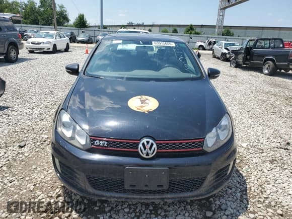 ✅ 2010 Volkswagen Golf GTI • VIN: WVWEV7AJ9AW097057 • Lot: 63915655. Listed on Copart with 293,266 mi. Free auction sales archive from the USA and detailed vehicle history report at DreamBid. Image 5.