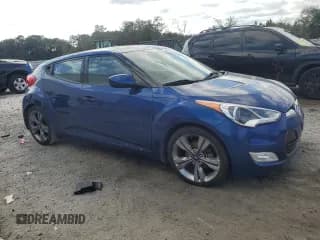 ✅ 2015 Hyundai Veloster • VIN: KMHTC6AD4FU245714 • Lot: 44649545. Wystawiony na Copart z przebiegiem 133 035 mil. Bezpłatny archiwum sprzedaży aukcyjnych z USA i szczegółowy raport historii pojazdu na DreamBid. Zdjęcie 4.