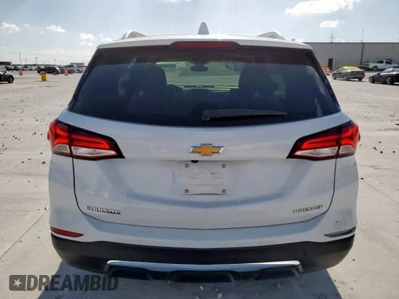 2024 Chevrolet Equinox Premier с VIN 3GNAXNEG9RL183618, выставлен на аукционе Copart как лот 61732605 с пробегом 22 735 миль миль и Списание • Salvage title. История ставок и продаж доступна на DreamBid. Изображение 6.