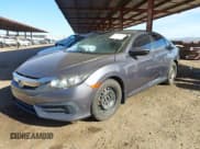 ✅ 2017 Honda Civic LX • VIN: 19XFC2F54HE041105 • Lot: 43595218. Listed on IAAI with 124,866 mi. Free auction sales archive from the USA and detailed vehicle history report at DreamBid. Image 2.