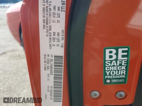 ✅ 2008 Dodge Challenger SRT-8 • VIN: 2B3LJ74W08H302639 • Лот: 64699955. Опубликован ранее на Copart с пробегом 45 800 миль. Бесплатный доступ к архиву аукционных продаж из США и подробный отчёт об истории автомобиля на DreamBid. Изображение 12.