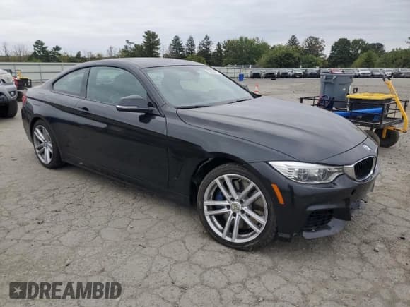 ✅ 2015 BMW 4 Series 435i xDrive • VIN: WBA3R5C52FK372943 • Lot: 82050035. Listed on Copart with 61,192 mi. Free auction sales archive from the USA and detailed vehicle history report at DreamBid. Image 4.