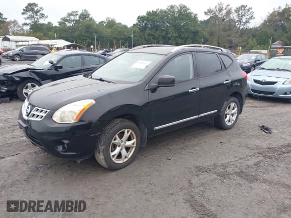 ✅ 2011 Nissan Rogue S • VIN: JN8AS5MV6BW690066 • Lot: 43564016. Listed on IAAI with 147,405 mi. Free auction sales archive from the USA and detailed vehicle history report at DreamBid. Image 2.