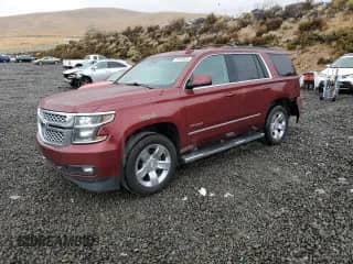 2019 Chevrolet Tahoe LT z VIN 1GNSKBKC7KR282990, wystawiony jako Copart lot #81919935 z przebiegiem 139 861 mil mil oraz Szkoda całkowita • Salvage title. Historia ofert i sprzedaży dostępna na DreamBid. Obrazek 1.