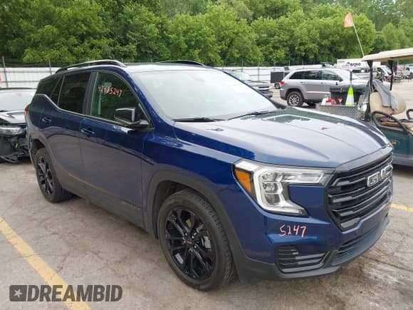 ✅ 2023 GMC Terrain SLE • VIN: 3GKALMEG5PL183213 • Лот: 42485247. Опубликован ранее на IAAI с пробегом 42 636 миль. Бесплатный доступ к архиву аукционных продаж из США и подробный отчёт об истории автомобиля на DreamBid. Изображение 1.