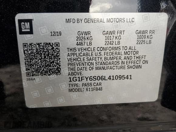 ✅ 2020 Chevrolet Bolt EV LT • VIN: 1G1FY6S06L4109541 • Lot: 79131624. Wystawiony na Copart z przebiegiem 74 251 mil. Bezpłatny archiwum sprzedaży aukcyjnych z USA i szczegółowy raport historii pojazdu na DreamBid. Zdjęcie 15.