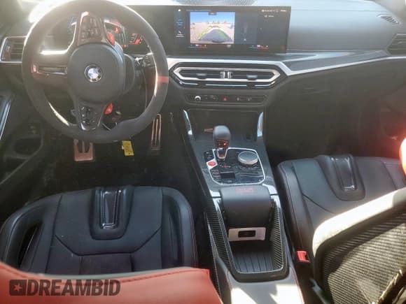 ✅ 2024 BMW M3 CS • VIN: WBS63AY07RFR26930 • Lot: 90723115. Listed on Copart with 5,924 mi. Free auction sales archive from the USA and detailed vehicle history report at DreamBid. Image 8.