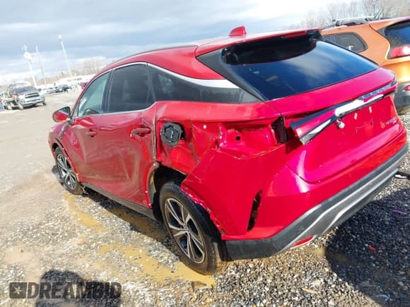 ✅ 2024 Lexus RX 350h • VIN: 2T2BBMCA9RC035892 • Lot: 40589872. Listed on IAAI with 8,434 mi. Free auction sales archive from the USA and detailed vehicle history report at DreamBid. Image 3.