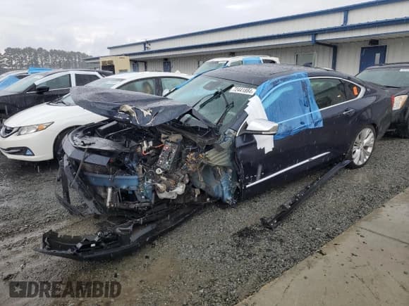 ✅ 2017 Chevrolet Impala Premier • VIN: 2G1145S38H9122399 • Лот: 72441884. Опубликован ранее на Copart с пробегом Не указан. Бесплатный доступ к архиву аукционных продаж из США и подробный отчёт об истории автомобиля на DreamBid. Изображение 1.