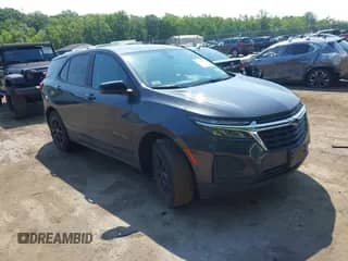 2022 Chevrolet Equinox LS z VIN 3GNAXSEV5NS169969, wystawiony jako IAAI lot #42594510 z przebiegiem 49 035 mil mil oraz . Historia ofert i sprzedaży dostępna na DreamBid. Obrazek 1.