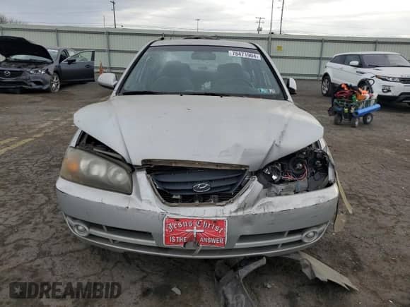 2006 Hyundai Elantra GLS с VIN KMHDN46D96U223574, выставлен на аукционе Copart как лот 78471904 с пробегом 44 340 миль миль и Списание • Salvage title. История ставок и продаж доступна на DreamBid. Изображение 5.