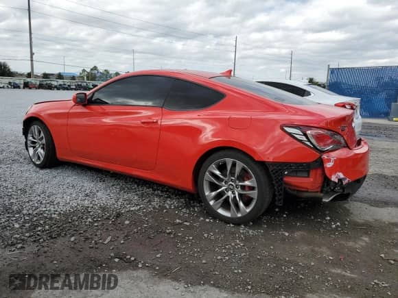 2013 Hyundai Genesis Coupe Track с VIN KMHHU6KJ7DU110344, выставлен на аукционе Copart как лот 87724405 с пробегом 95 358 миль миль и Списание • Salvage title. История ставок и продаж доступна на DreamBid. Изображение 2.