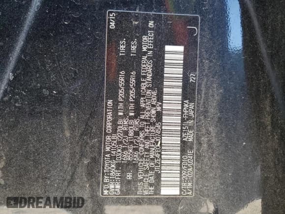 ✅ 2015 Scion xB • VIN: JTLZE4FE0FJ074545 • Лот: 92169755. Опубликован ранее на Copart с пробегом 180 303 миль. Бесплатный доступ к архиву аукционных продаж из США и подробный отчёт об истории автомобиля на DreamBid. Изображение 12.