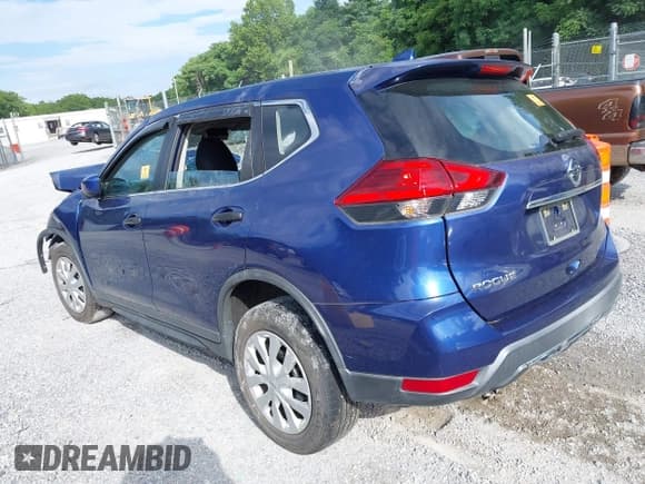 ✅ 2017 Nissan Rogue S • VIN: KNMAT2MT9HP504481 • Lot: 42764554. Listed on IAAI with 46,306 mi. Free auction sales archive from the USA and detailed vehicle history report at DreamBid. Image 3.