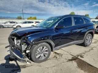 ✅ 2024 Hyundai Tucson Blue • VIN: KM8JBCD10RU195683 • Лот: 84787125. Опубликован ранее на Copart с пробегом 12 934 миль. Бесплатный доступ к архиву аукционных продаж из США и подробный отчёт об истории автомобиля на DreamBid. Изображение 1.