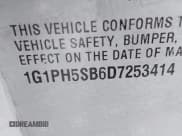 ✅ 2013 Chevrolet Cruze ECO • VIN: 1G1PH5SB6D7253414 • Лот: 43339679. Опубликован ранее на IAAI с пробегом 157 968 миль. Бесплатный доступ к архиву аукционных продаж из США и подробный отчёт об истории автомобиля на DreamBid. Изображение 9.