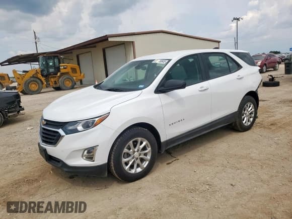 ✅ 2020 Chevrolet Equinox LS • VIN: 2GNAXFEV6L6225534 • Lot: 68949845. Listed on Copart with 51,843 mi. Free auction sales archive from the USA and detailed vehicle history report at DreamBid. Image 1.