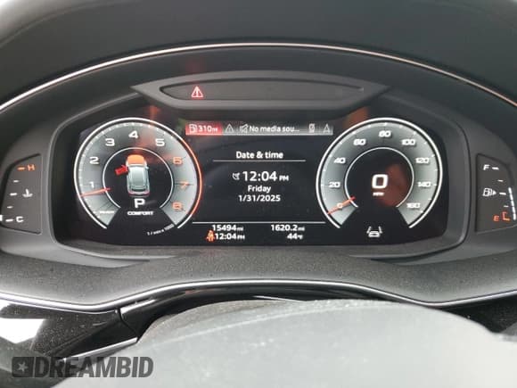 ✅ 2023 Audi Q8 Prestige • VIN: WA1FVBF1XPD041546 • Lot: 42195265. Listed on Copart with 15,494 mi. Free auction sales archive from the USA and detailed vehicle history report at DreamBid. Image 9.