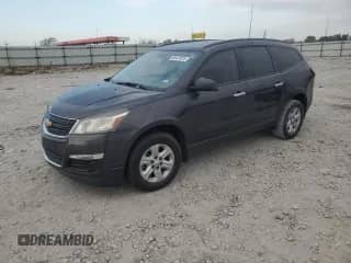 2016 Chevrolet Traverse LS z VIN 1GNKRFED0GJ200370, wystawiony jako Copart lot #86470515 z przebiegiem 156 052 mil mil oraz Czysty tytuł • Clean title. Historia ofert i sprzedaży dostępna na DreamBid. Obrazek 1.