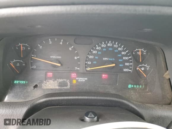 ✅ 2001 Dodge Durango • VIN: 1B4HS28N31F619292 • Лот: 82333835. Опубликован ранее на Copart с пробегом 227 991 миль. Бесплатный доступ к архиву аукционных продаж из США и подробный отчёт об истории автомобиля на DreamBid. Изображение 9.