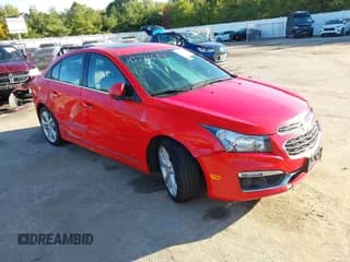 ✅ 2015 Chevrolet Cruze LTZ • VIN: 1G1PG5SB9F7224642 • Lot: 43396684. Listed on IAAI with 115,884 mi. Free auction sales archive from the USA and detailed vehicle history report at DreamBid. Image 1.