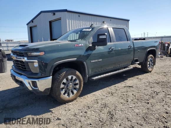 2025 Chevrolet Silverado 3500HD LT с VIN 1GC4KTEY0SF181550, выставлен на аукционе Copart как лот 62664705 с пробегом 7 289 миль миль и Списание • Salvage title. История ставок и продаж доступна на DreamBid. Изображение 1.