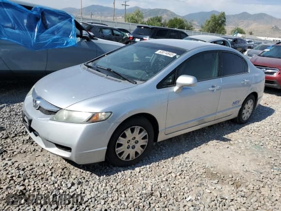 ✅ 2009 Honda Civic GX • VIN: 1HGFA46519L001012 • Lot: 63074845. Listed on Copart with 206,459 mi. Free auction sales archive from the USA and detailed vehicle history report at DreamBid. Image 1.