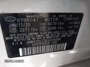 ✅ 2020 Hyundai Ioniq SEL • VIN: KMHC85LC9LU209366 • Lot: 41248182. Wystawiony na IAAI z przebiegiem 120 121 mil. Bezpłatny archiwum sprzedaży aukcyjnych z USA i szczegółowy raport historii pojazdu na DreamBid. Zdjęcie 9.